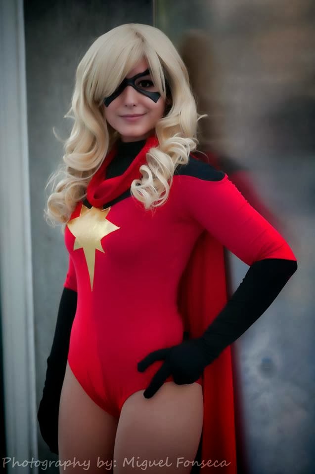 Ms.Marvel Carol Danvers Bodysuit For Halloween Nights